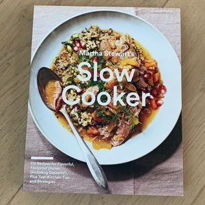 NWT Martha Stewart’s Slow Cooker paperback cookbook